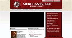 Desktop Screenshot of merchantvilleschool.org